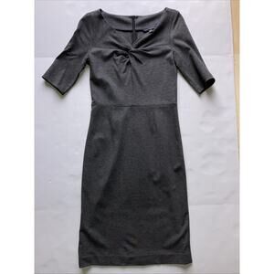 Banana Republic Gray Dress Size: 2 Tall